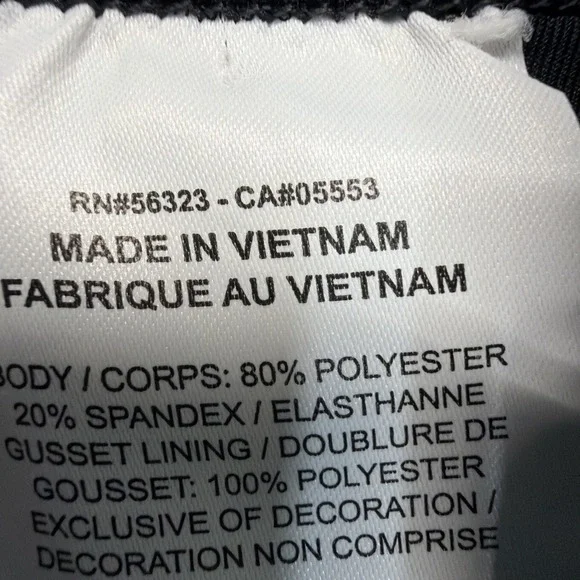 NIKE Black One Dri-Fit Swoosh Run Mid-Rise 7/8 Active Running Leggings Size S - Picture 10 of 15